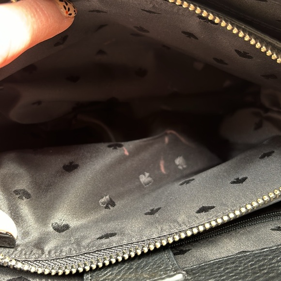 Kate Spade Jackson Medium Triple Compartment Satchel in Black - Picture 4 of 10